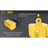 Бокс черный NITECORE NBM41, магазин для хранения аккумуляторов 4*21700/18650 22196